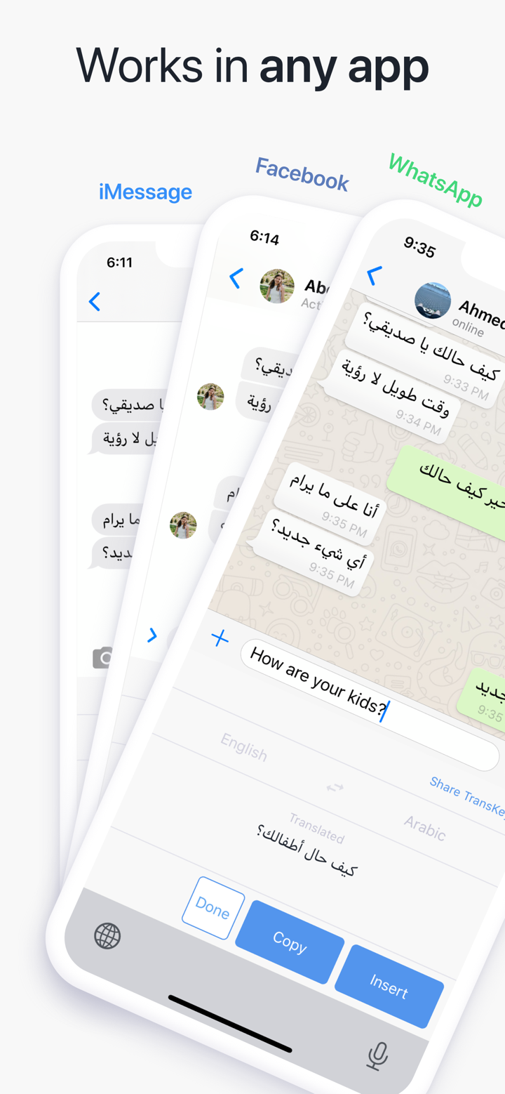 TransKey: Text Translator Chat screenshot 2