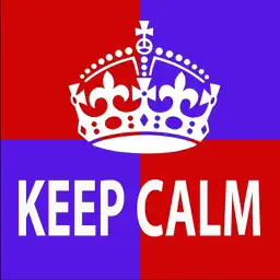 Keep Calm and Make Poster app icon