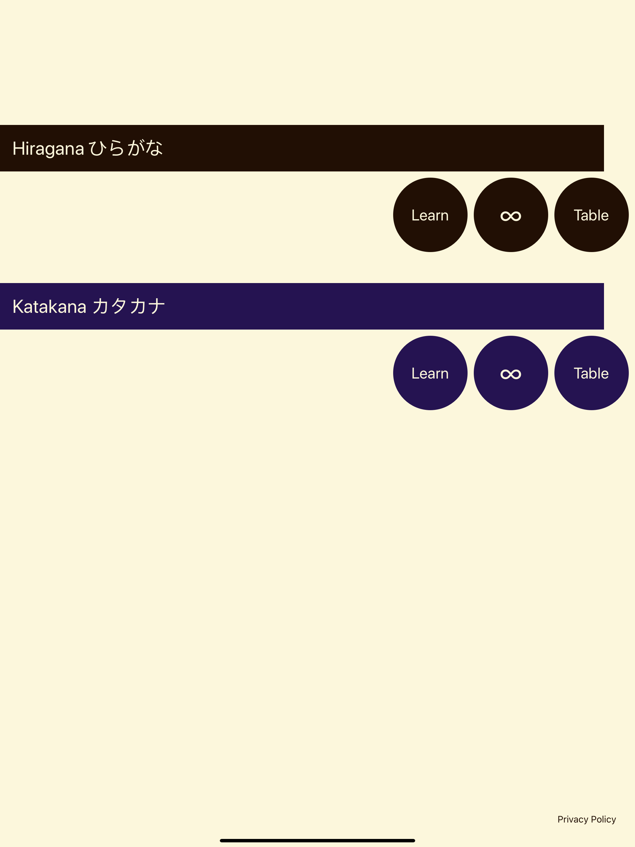 Kana School: Japanese Letters