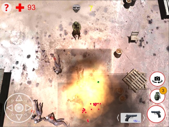 Screenshot #5 pour Jeu zombies tir