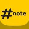 HashTagNotes: message yourself ikonu