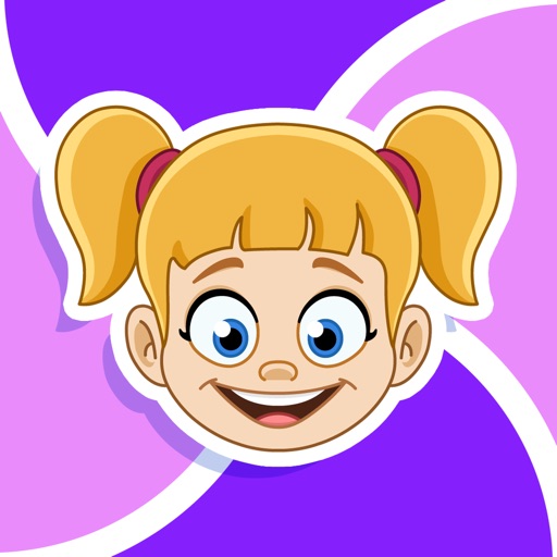 Coloring book kids pad Candice icon