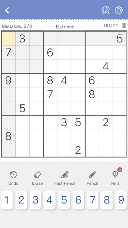 Sudoku - Brain Puzzle Games screenshot 1