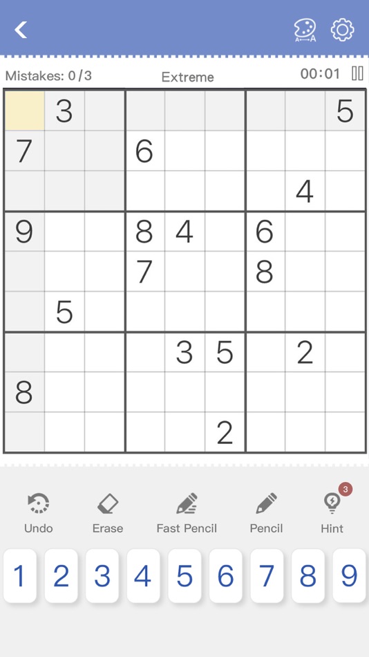 #1. Sudoku - Brain Puzzle Games (iOS) 由: Oakever Games