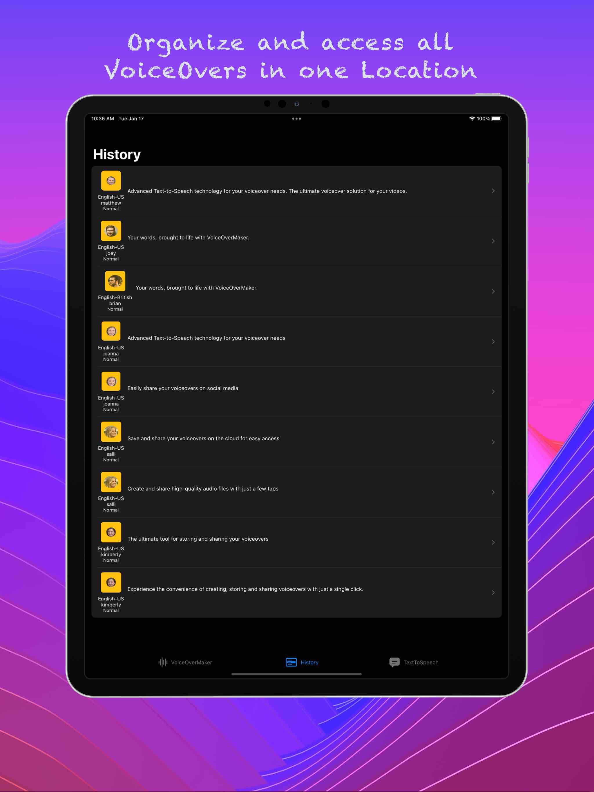 Voice Generator: AI Narrator screenshot 16