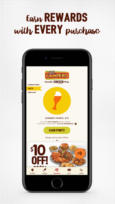 Pollo Campero, USA Screenshot