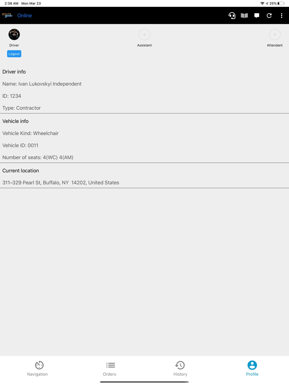 iPad screenshot