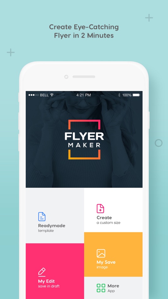 #1. Flyer Maker Poster Design (iOS) 由: Hiteshkumar Hihoriya