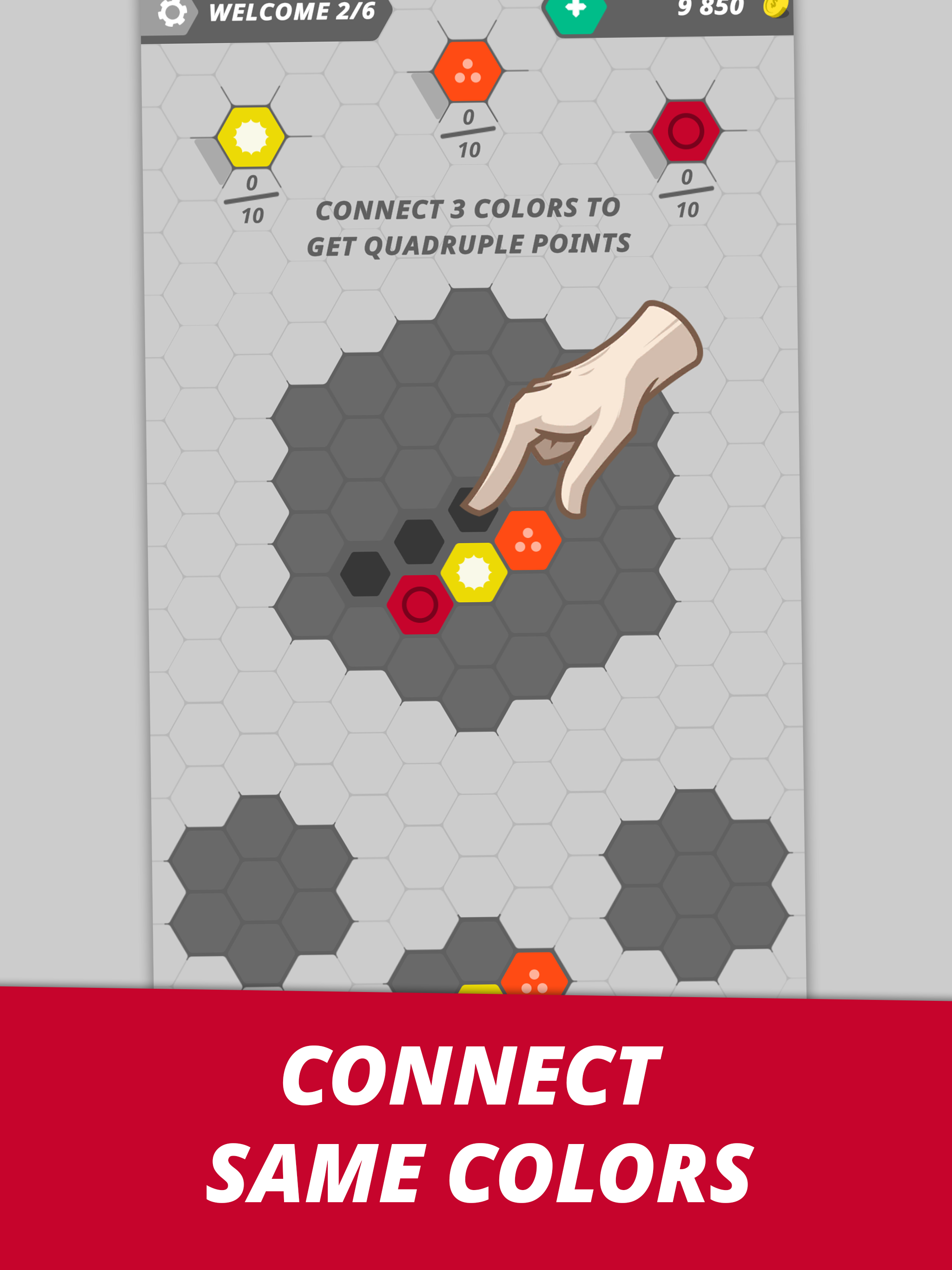 Hexme: Super Hexagon Merge screenshot 13
