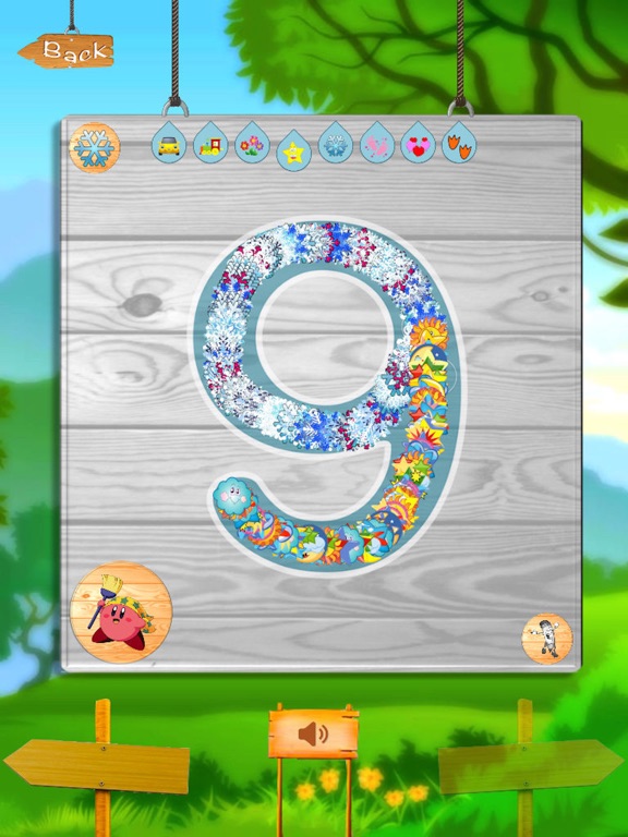 Screenshot #4 pour 123 Learn to Write Number Game