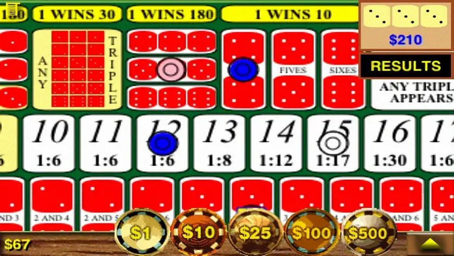 Sic Bo / Hi-Lo screenshot 2