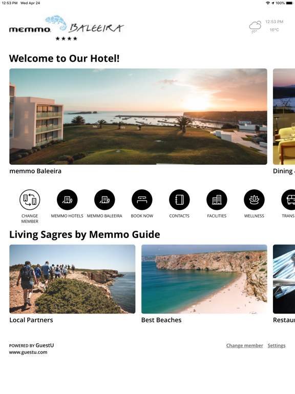 memmo Hotels iPad screenshot 5 - Travel app
