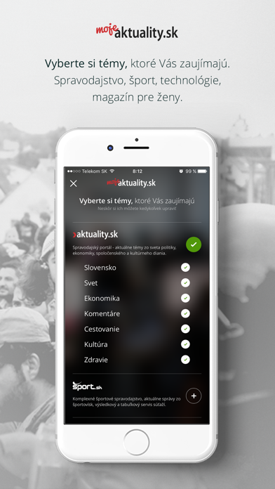 Screenshot #2 pour Aktuality.sk