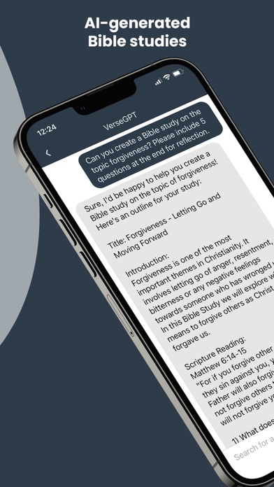 Verse Alert: Bible Chat Screenshot
