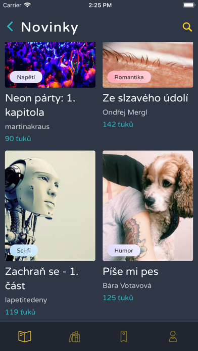 Storki: Chat fiction příběhy Screenshot