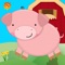 Moooo your way into some fun with the Farm Animal Games Barnyard App