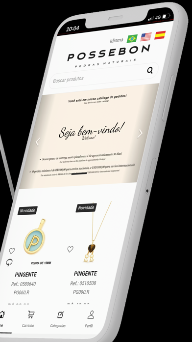 Possebon Joias: pedidos Screenshot