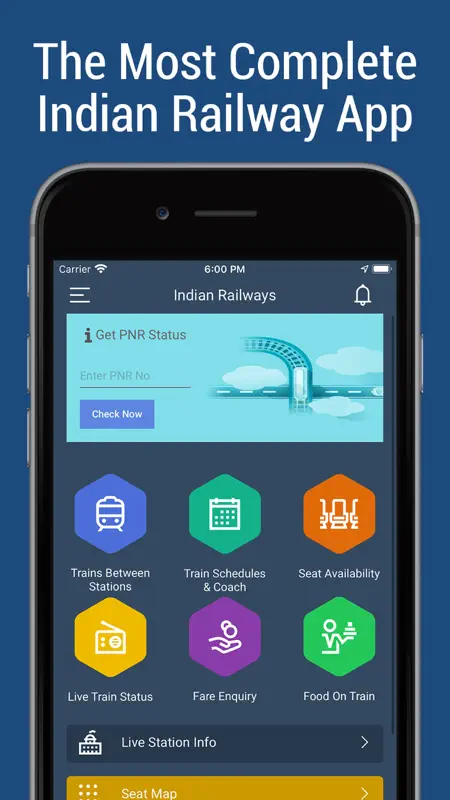 Indian Rail IRCTC, PNR Status screenshot 8 of 9