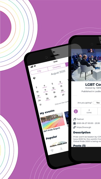 LesBeSocial - LGBTQ friends Screenshot
