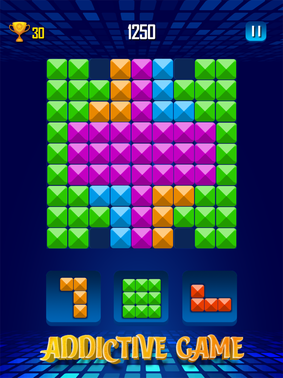 Screenshot #5 pour Blok: Classic Block Puzzle 100
