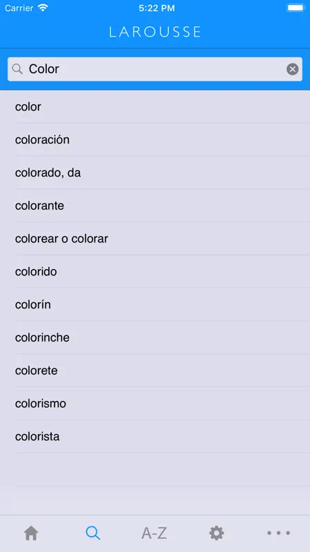 Larousse Avanzado de Español screenshot 4 of 5