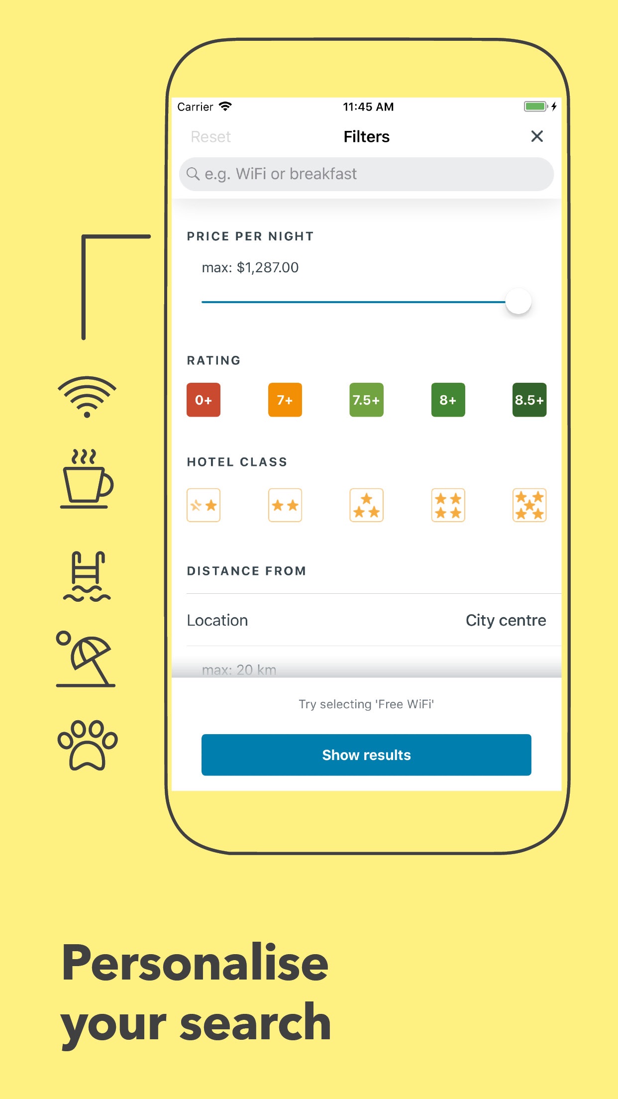 trivago: Compare hotel prices screenshot 4