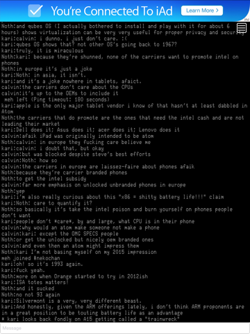 Screenshot #4 pour iRelayChat