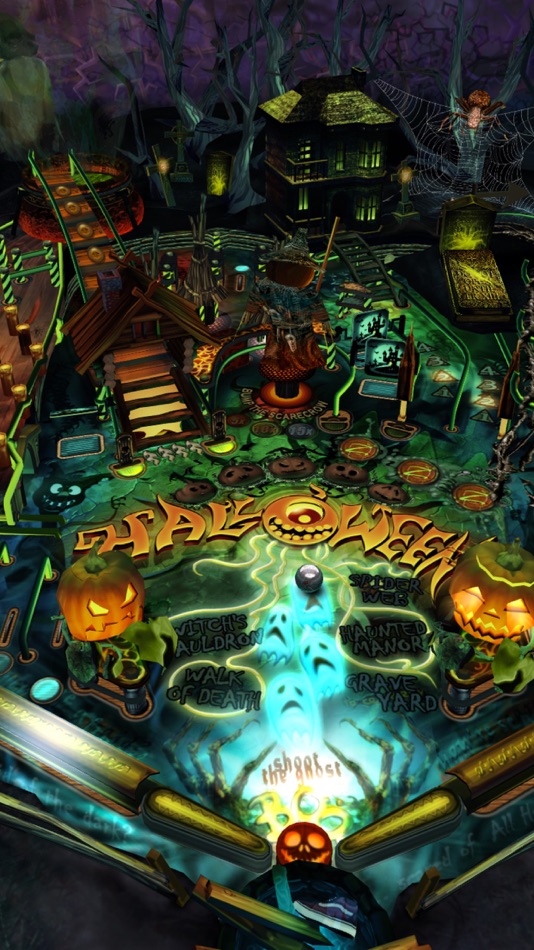 #1. Halloween Pinball (iOS) 由: BrainVault Games, LLC