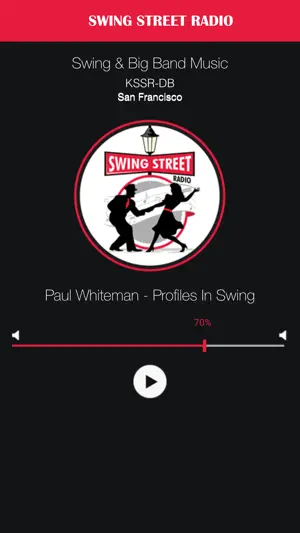 Swing Street Radio screenshot 1