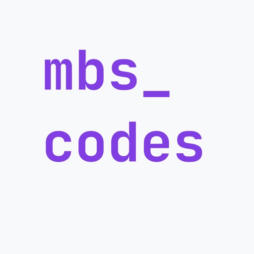 mbs-codes