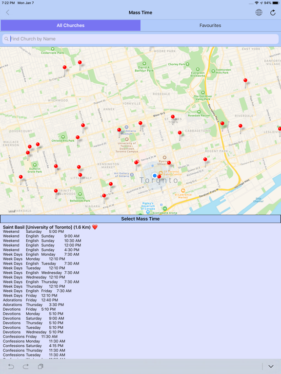 Screenshot #5 pour Mass Time: Messes Catholiques