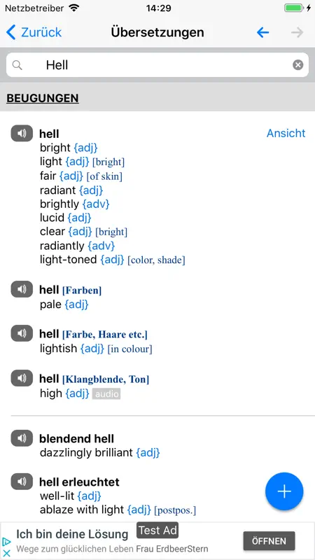 dict.cc Wörterbuch screenshot 1 of 7