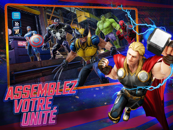 Screenshot #4 pour MARVEL Strike Force: Squad RPG