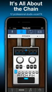 vocalive iphone capturas de pantalla 2