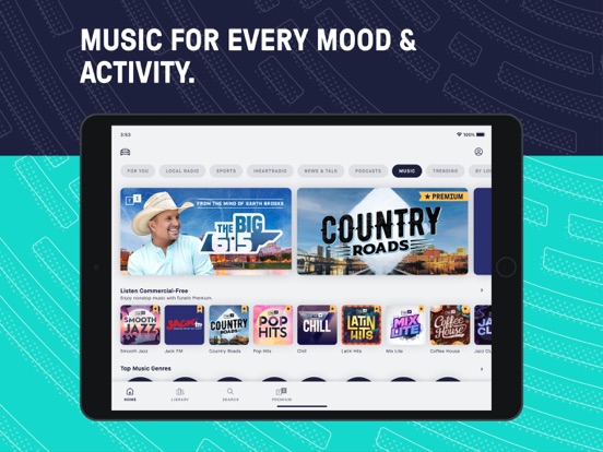 TuneIn Radio: Muziek, Nieuws iPad app afbeelding 3