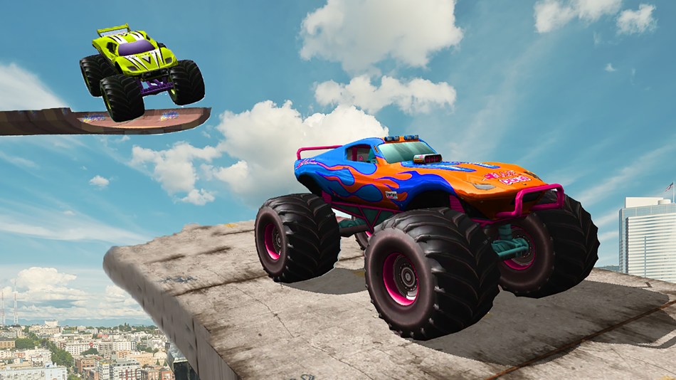 #1. Monster Trucks Stunt Racing 3D (iOS) 由: Muhmmad Asif Mehmood