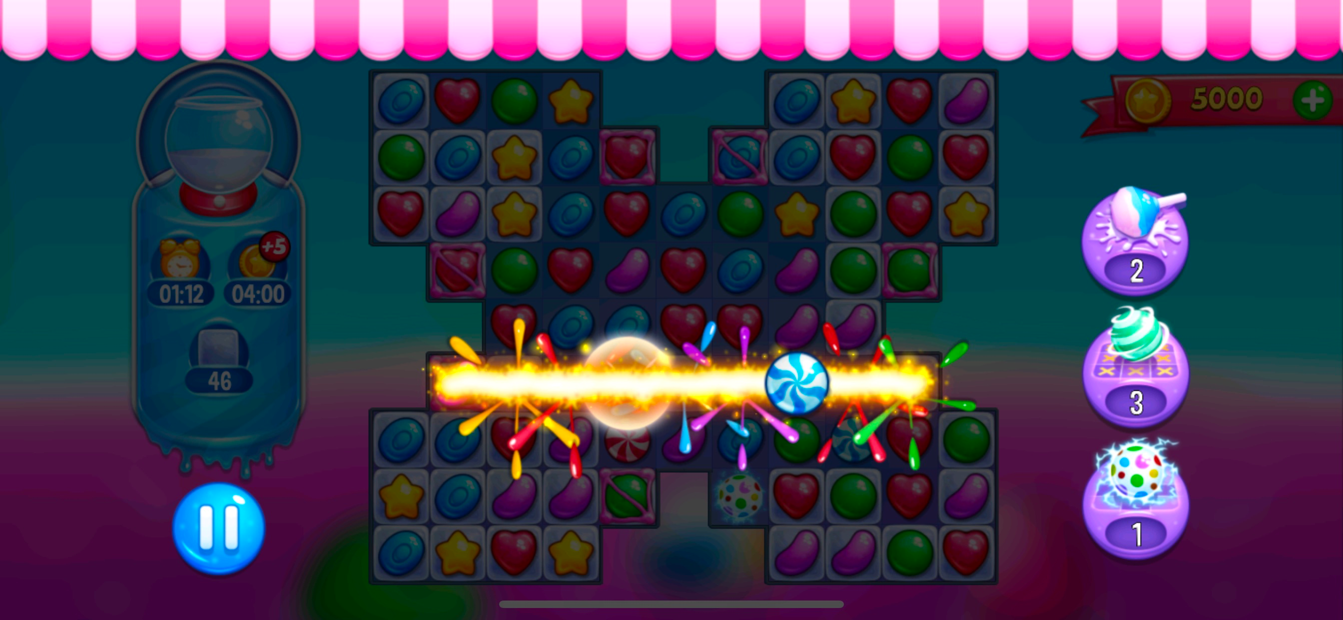 Candy Jewel World PRO Match 3 screenshot 5