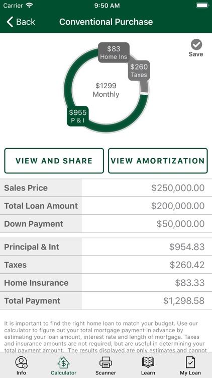 Fitzgerald Mortgage Calculator screenshot-3