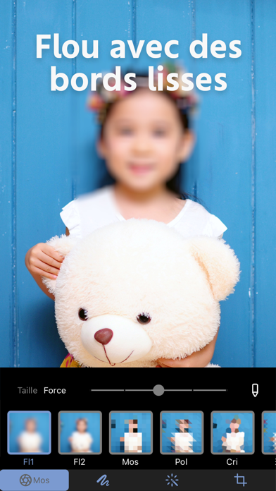 Screenshot #3 pour Flou Photo & Mosaïque Effect