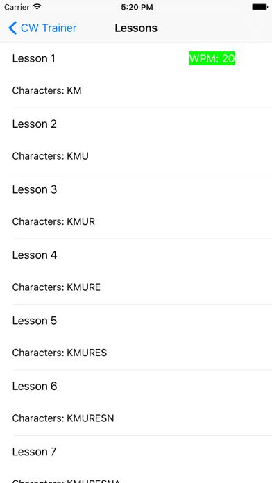 CW Trainer Screenshot 4 of 5