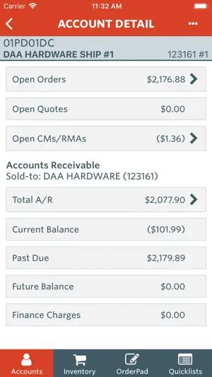 Agility Mobile Sales screenshot 1