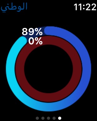 Apple Watch screenshot