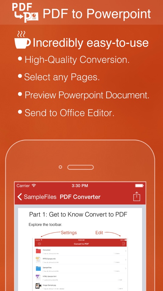 #2. PDF to PowerPoint by Flyingbee (iOS) 由: Flyingbee Software Co., Ltd.