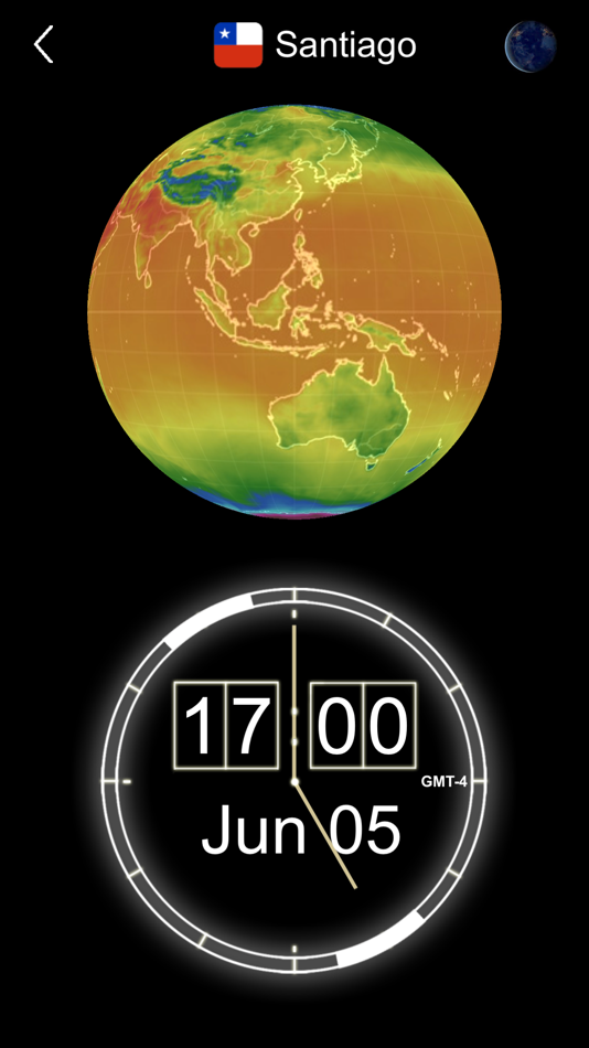 #2. 3D Global Temperature Map (iOS) By: 俊 姜