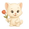 Cute Cat and Kitten Stickers icon