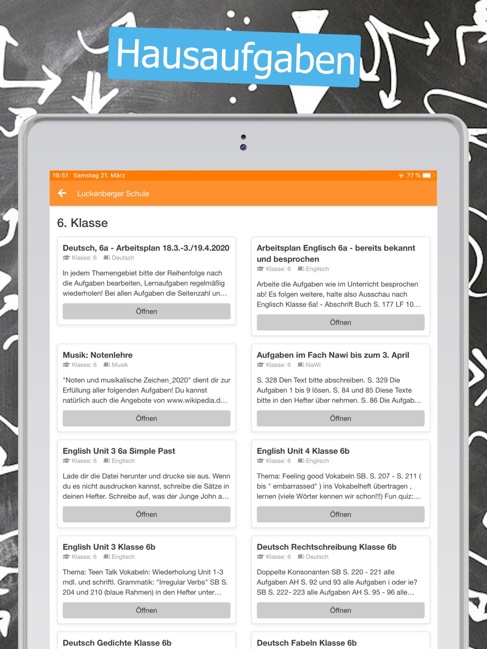 iPad screenshot