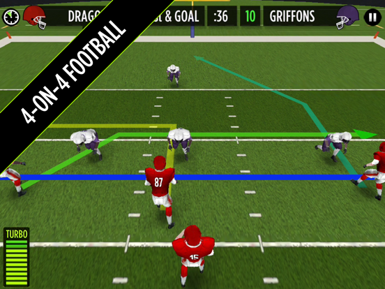 Mike Vick : GameTime Football iPad screenshot 1 - Games app
