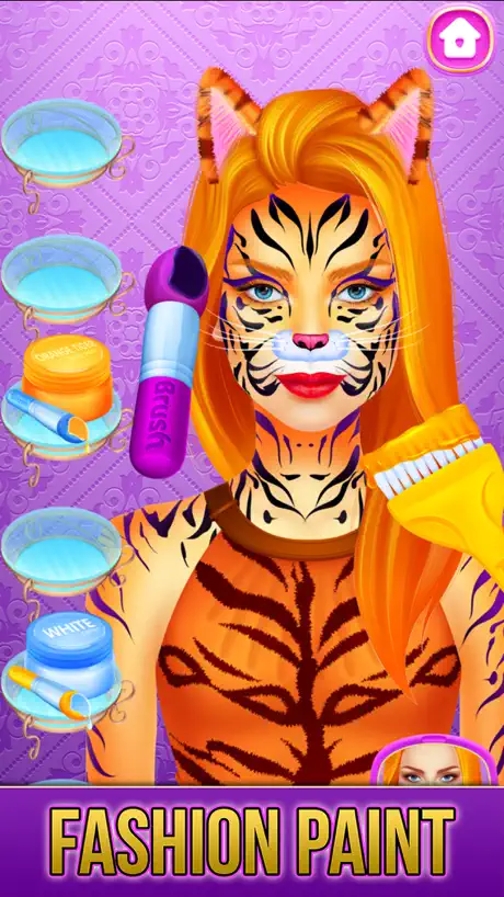 Make Up & Hair Salon Makeover