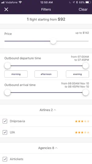 Flights - the cheapest tickets screenshot 4