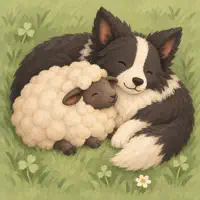 Sheep Dog: A Cozy Meadow